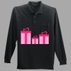 Long Sleeve Silk Touch Polo with Pocket Thumbnail
