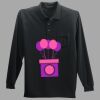 Long Sleeve Silk Touch Polo with Pocket Thumbnail