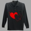 Long Sleeve Silk Touch Polo with Pocket Thumbnail