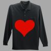 Long Sleeve Silk Touch Polo with Pocket Thumbnail