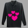 Long Sleeve Silk Touch Polo with Pocket Thumbnail