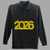 Long Sleeve Silk Touch Polo with Pocket Thumbnail