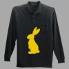 Long Sleeve Silk Touch Polo with Pocket Thumbnail