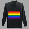 Long Sleeve Silk Touch Polo with Pocket Thumbnail