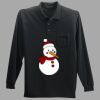 Long Sleeve Silk Touch Polo with Pocket Thumbnail