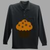 Long Sleeve Silk Touch Polo with Pocket Thumbnail