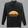 Long Sleeve Silk Touch Polo with Pocket Thumbnail