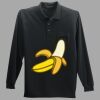 Long Sleeve Silk Touch Polo with Pocket Thumbnail