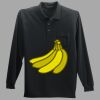 Long Sleeve Silk Touch Polo with Pocket Thumbnail