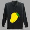 Long Sleeve Silk Touch Polo with Pocket Thumbnail