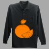 Long Sleeve Silk Touch Polo with Pocket Thumbnail