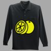 Long Sleeve Silk Touch Polo with Pocket Thumbnail