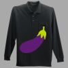 Long Sleeve Silk Touch Polo with Pocket Thumbnail