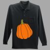 Long Sleeve Silk Touch Polo with Pocket Thumbnail
