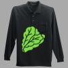 Long Sleeve Silk Touch Polo with Pocket Thumbnail