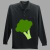 Long Sleeve Silk Touch Polo with Pocket Thumbnail