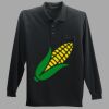 Long Sleeve Silk Touch Polo with Pocket Thumbnail