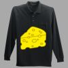 Long Sleeve Silk Touch Polo with Pocket Thumbnail