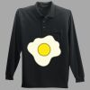 Long Sleeve Silk Touch Polo with Pocket Thumbnail