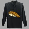 Long Sleeve Silk Touch Polo with Pocket Thumbnail