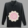 Long Sleeve Silk Touch Polo with Pocket Thumbnail