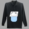 Long Sleeve Silk Touch Polo with Pocket Thumbnail
