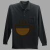 Long Sleeve Silk Touch Polo with Pocket Thumbnail
