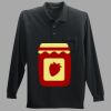 Long Sleeve Silk Touch Polo with Pocket Thumbnail