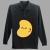 Long Sleeve Silk Touch Polo with Pocket Thumbnail