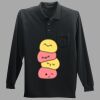 Long Sleeve Silk Touch Polo with Pocket Thumbnail