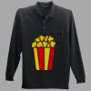 Long Sleeve Silk Touch Polo with Pocket Thumbnail