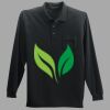 Long Sleeve Silk Touch Polo with Pocket Thumbnail