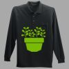 Long Sleeve Silk Touch Polo with Pocket Thumbnail