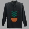 Long Sleeve Silk Touch Polo with Pocket Thumbnail