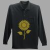 Long Sleeve Silk Touch Polo with Pocket Thumbnail