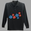 Long Sleeve Silk Touch Polo with Pocket Thumbnail