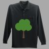 Long Sleeve Silk Touch Polo with Pocket Thumbnail
