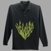 Long Sleeve Silk Touch Polo with Pocket Thumbnail