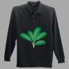 Long Sleeve Silk Touch Polo with Pocket Thumbnail