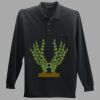 Long Sleeve Silk Touch Polo with Pocket Thumbnail