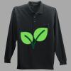 Long Sleeve Silk Touch Polo with Pocket Thumbnail