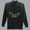 Long Sleeve Silk Touch Polo with Pocket Thumbnail