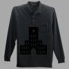 Long Sleeve Silk Touch Polo with Pocket Thumbnail