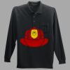 Long Sleeve Silk Touch Polo with Pocket Thumbnail