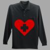 Long Sleeve Silk Touch Polo with Pocket Thumbnail