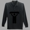 Long Sleeve Silk Touch Polo with Pocket Thumbnail
