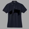 Women's Heavyweight Cotton Pique Polo Thumbnail