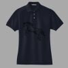Women's Heavyweight Cotton Pique Polo Thumbnail