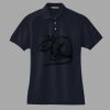 Women's Heavyweight Cotton Pique Polo Thumbnail