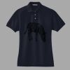 Women's Heavyweight Cotton Pique Polo Thumbnail